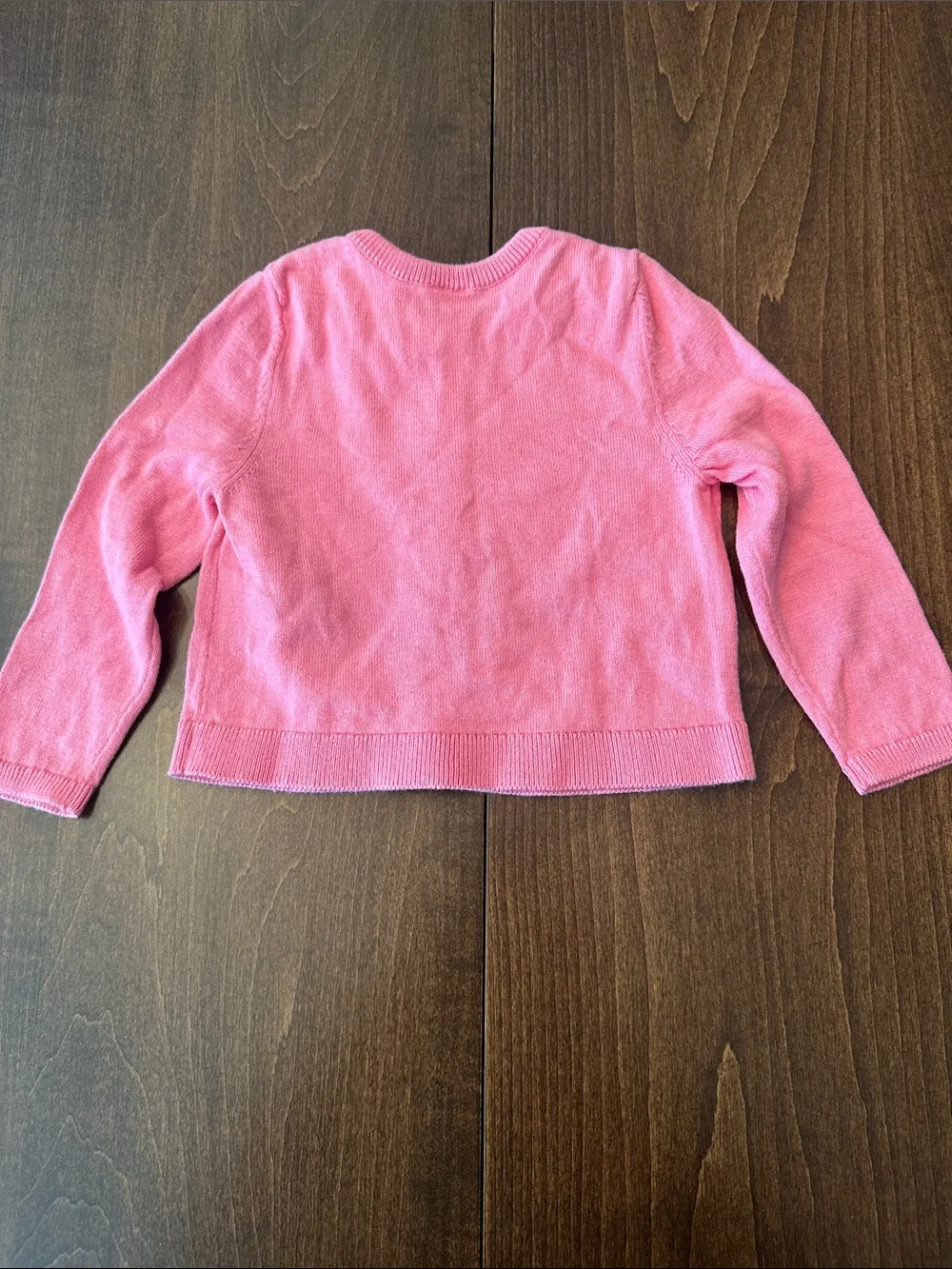 Carter's Pink Knit Button-Front Cardigan
